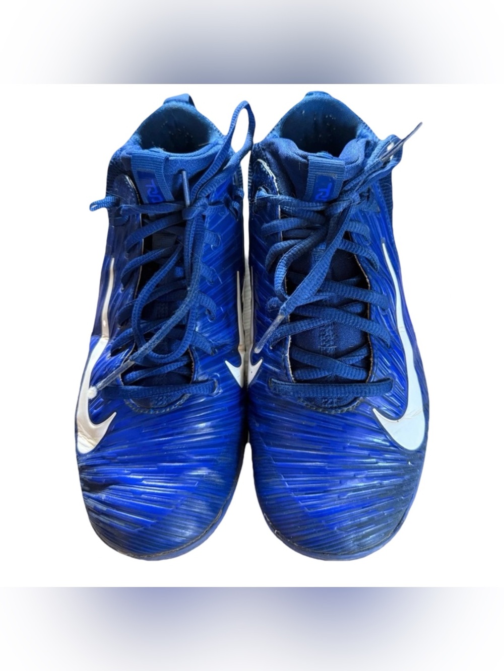 Nike Force Trout 3 Pro Baseball Cleats Royal Blue White Men size 5.5